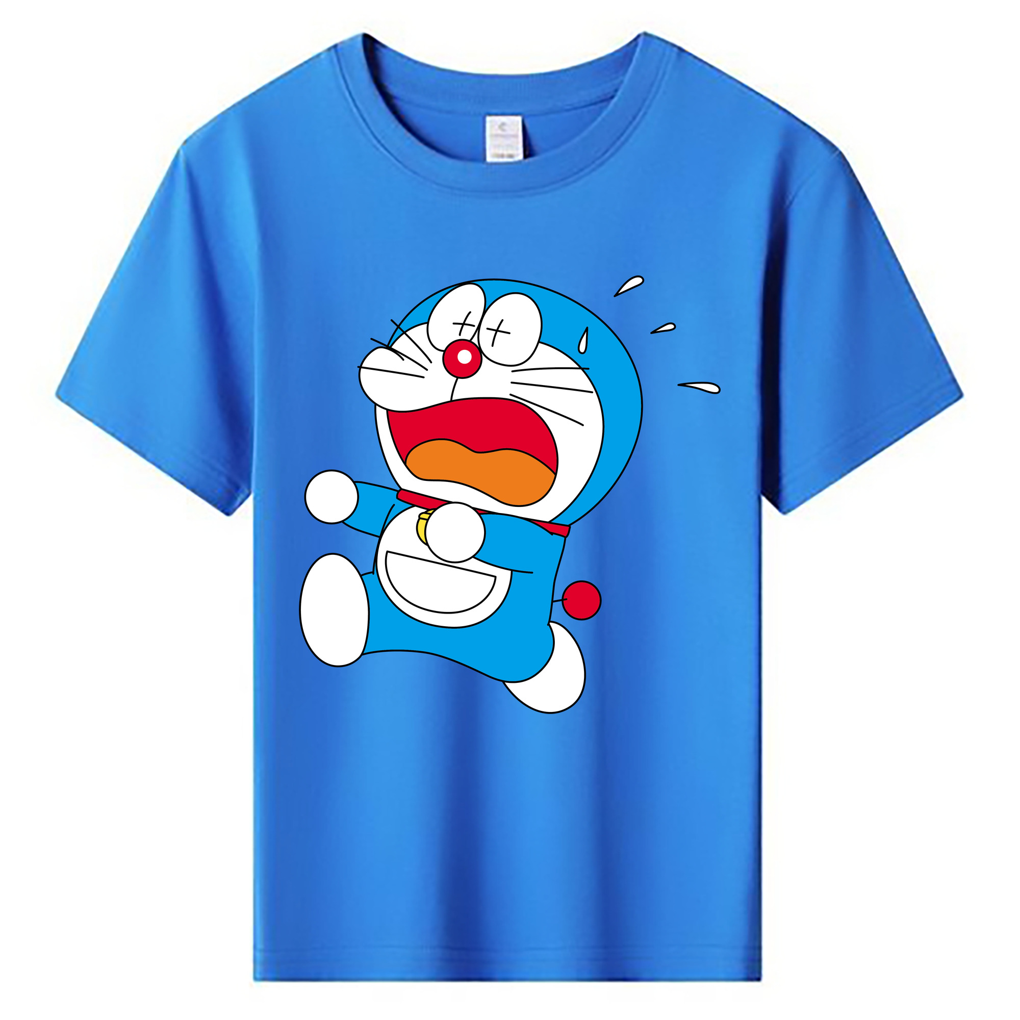 （画像用） ドラえもん Doraemon 綿100％キッズTシャツ（フロントプリント）